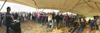 Les agriculteurs mobilisés contre l’importation d’huile de palme