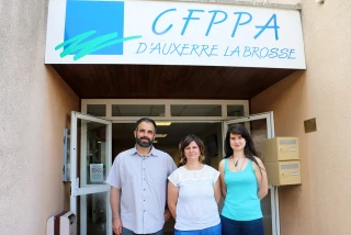 Des stagiaires venus de loin...