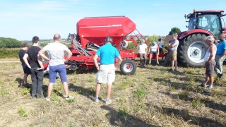 Une démonstration de semis direct en conditions extrêmes
