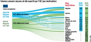 Le blé français à la reconquête  de marchés export