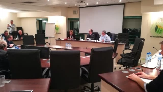 Anne-Catherine Loisier intervient devant la commission Productions végétales de la FDSEA
