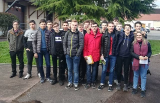 Les jeunes du CFA de Beaune découvrent les caves  coopératives