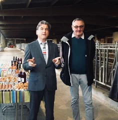 Un pot de départ bien particulier